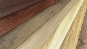 different types of wood for installing baseboard