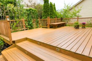 staining your deck Fisher Lumber