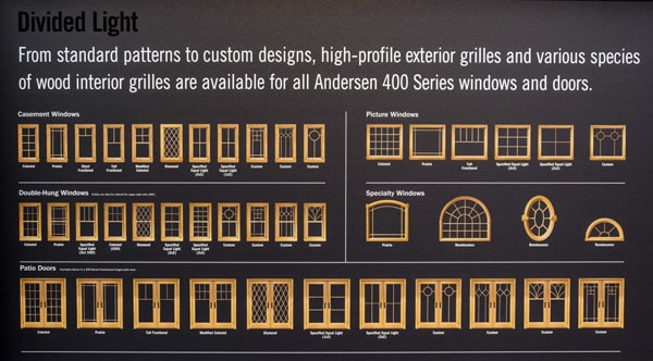 Andersen Windows Styles